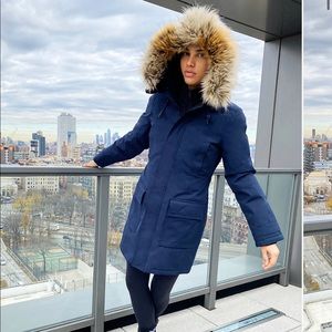 TNA goose lined parka